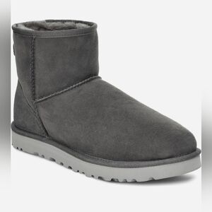 NEW - MEN'S GREY MINI CLASSIC UGG (Size 12)